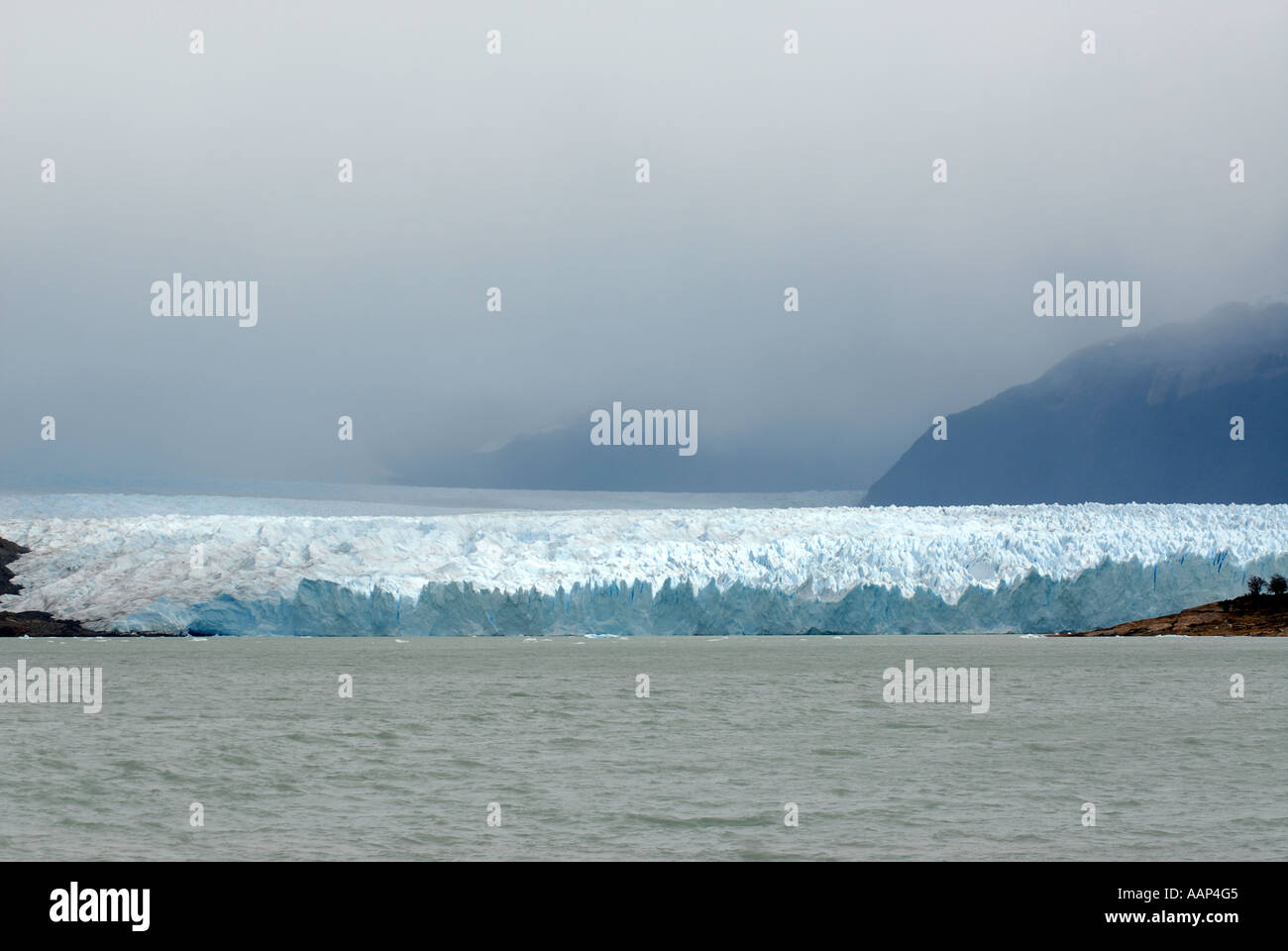 In Argentina il Ghiacciaio Perito Moreno Parque Nacional Los Glaciares Foto Stock