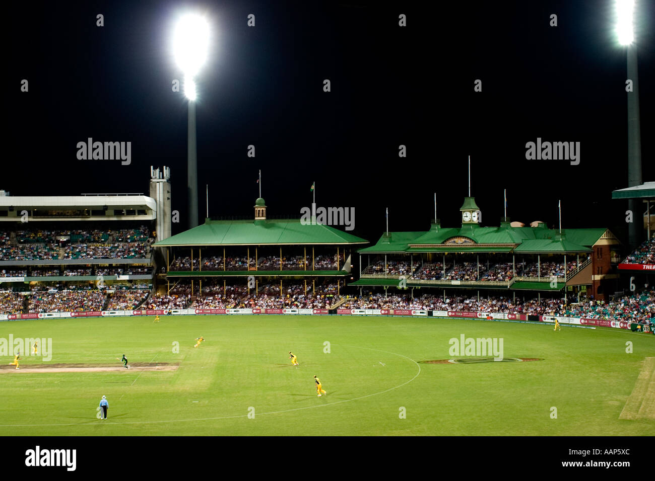 Giorno notte partita come SCG, Australia / Pakistan Foto Stock