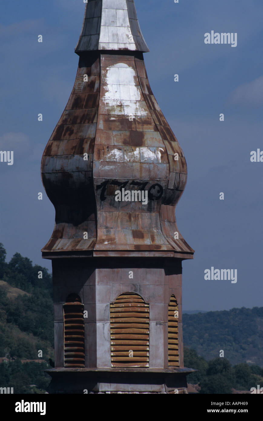 Torre di Sighisoara Romania Foto Stock