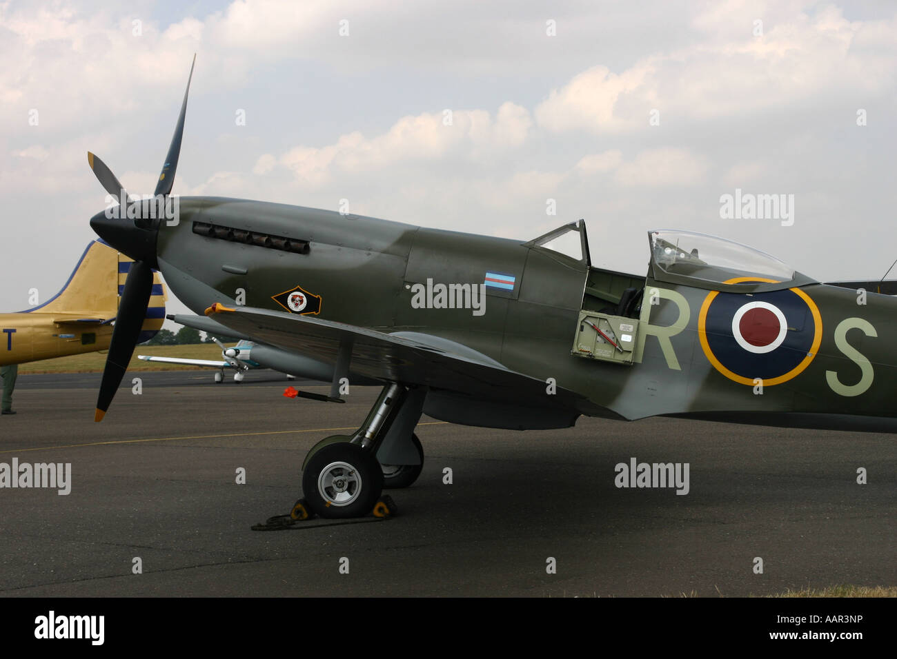 Royal Air Force Spitfire Fighter Foto Stock