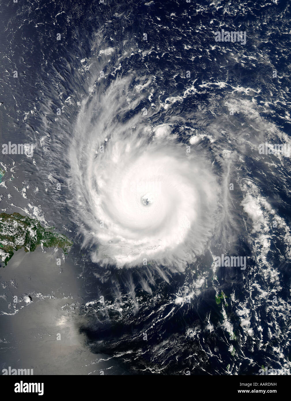 Uragano Frances Foto Stock