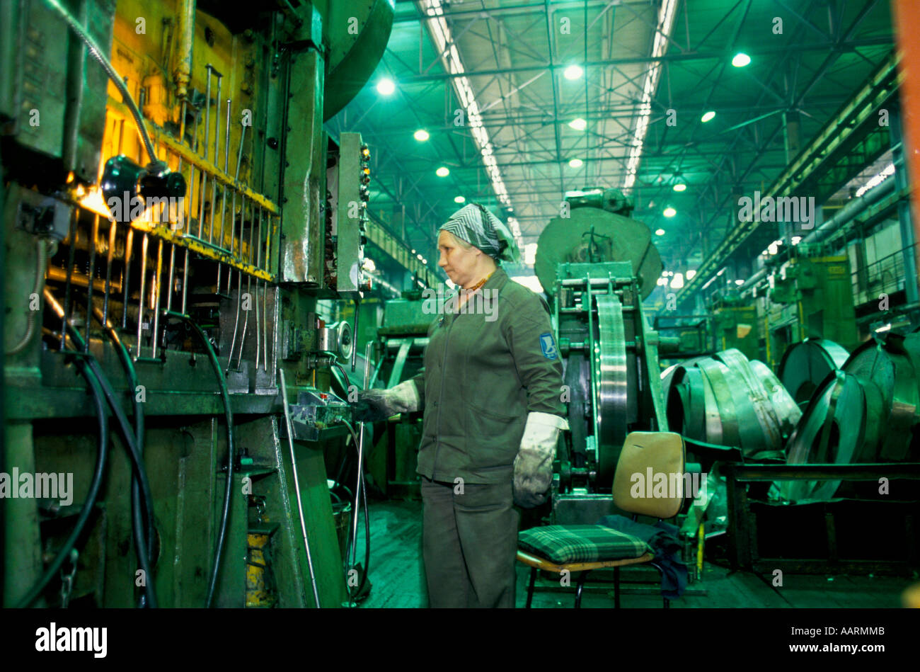 LADA AUTOMOBILE FACTORY TOGLIATT RUSSIA S PIÙ GRANDE costruito 1970 1994 Foto Stock