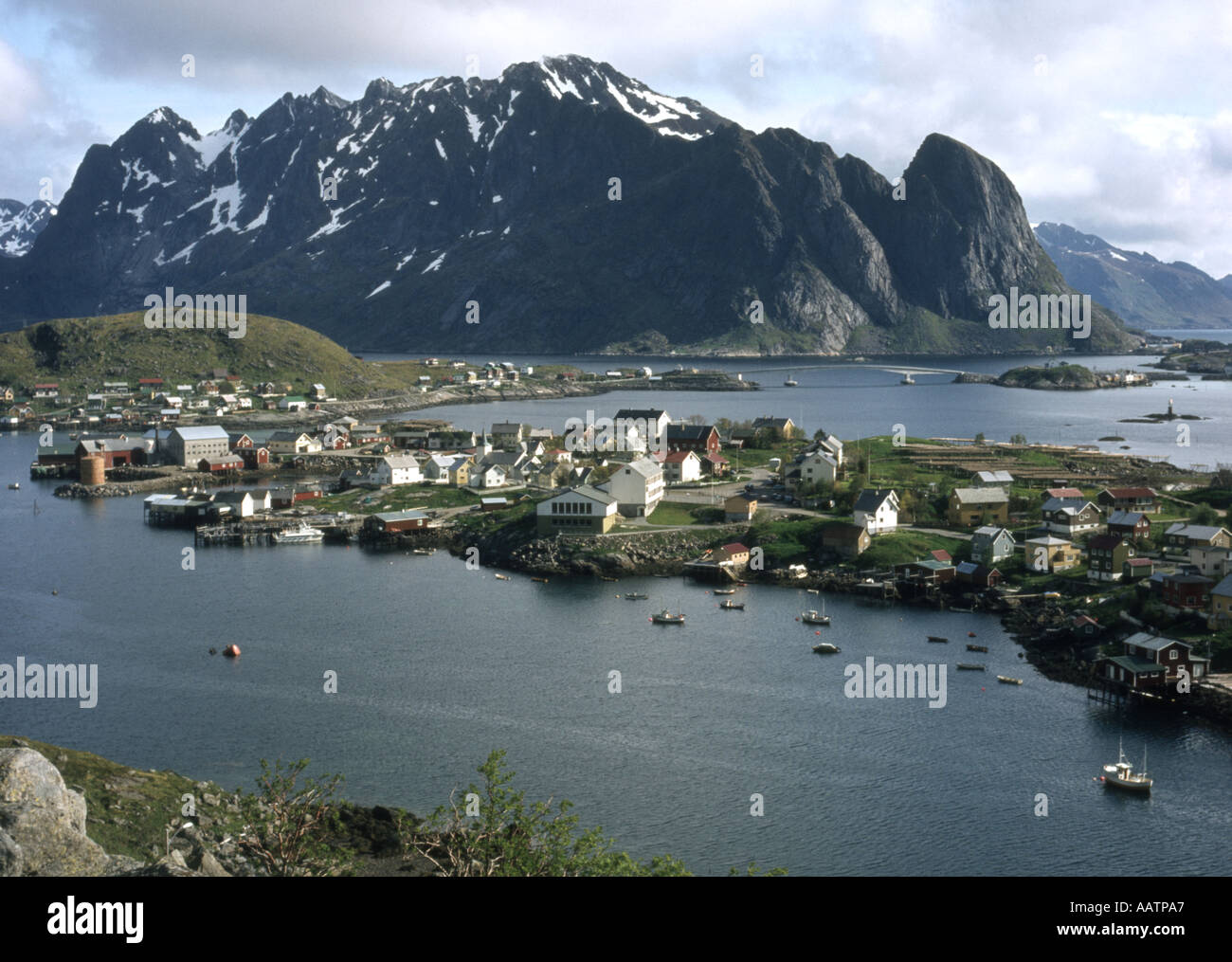 Norvegia Lofoten Reine Foto Stock