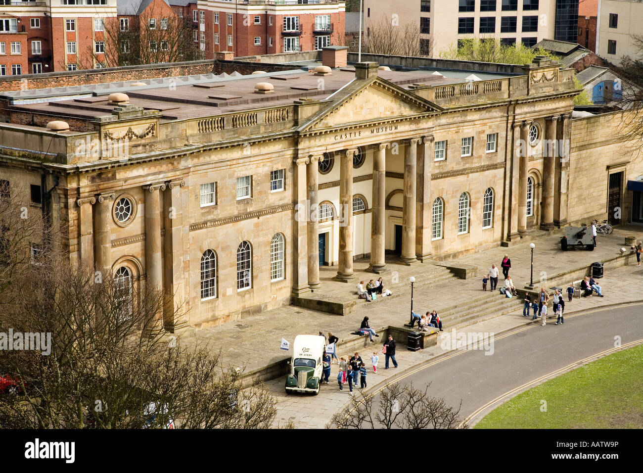 Il Museo del Castello di York Yorkshire Foto Stock