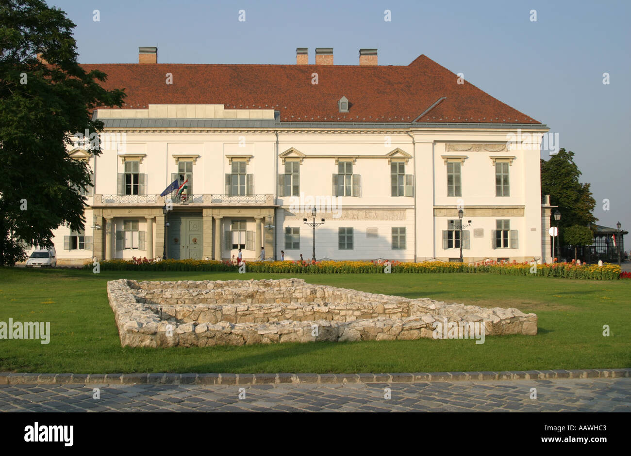 Sandor palazzo residenza del Presidente della Repubblica Foto Stock