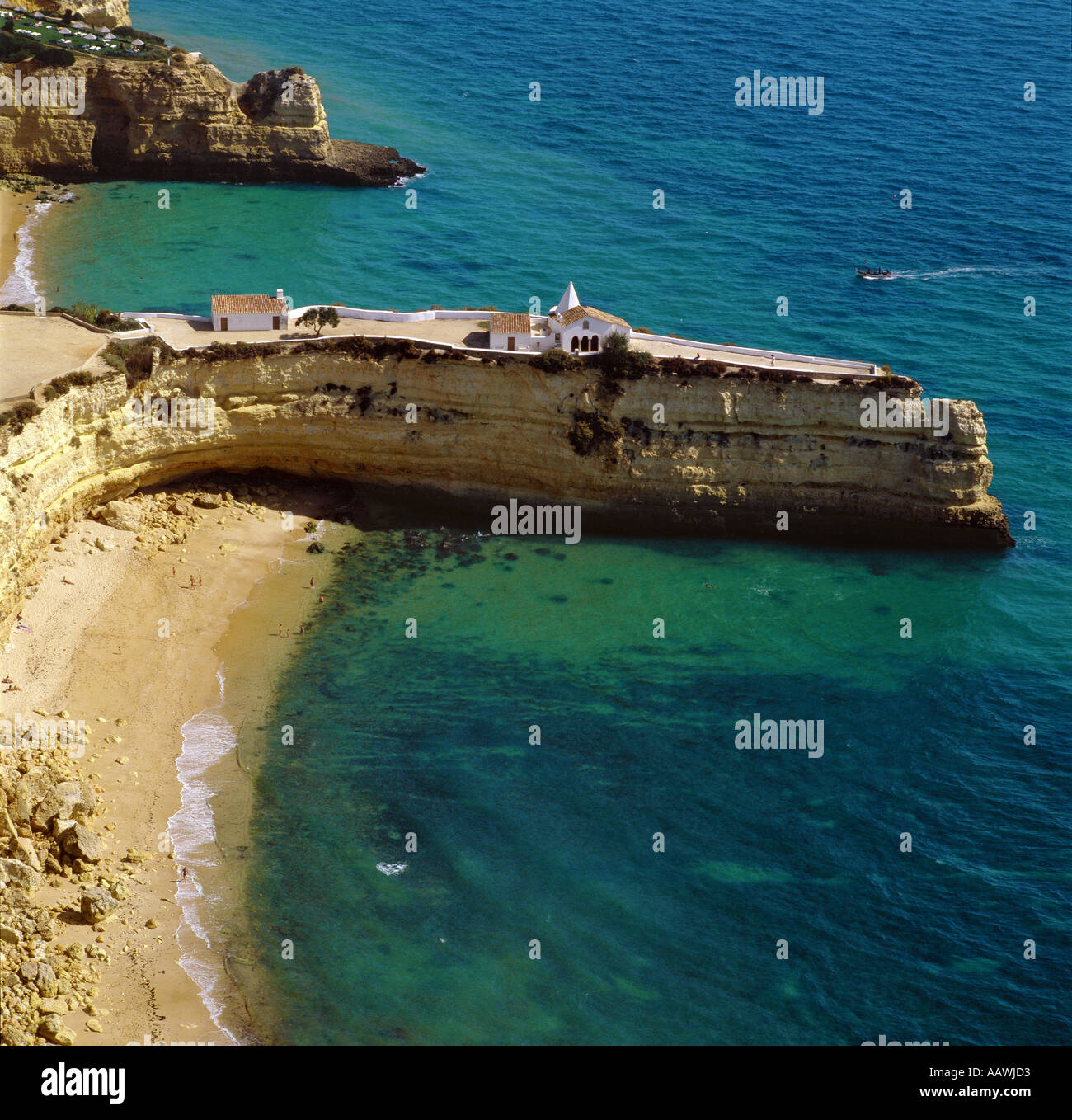 Algarve, Praia de Nossa Senhora da Rocha Foto Stock