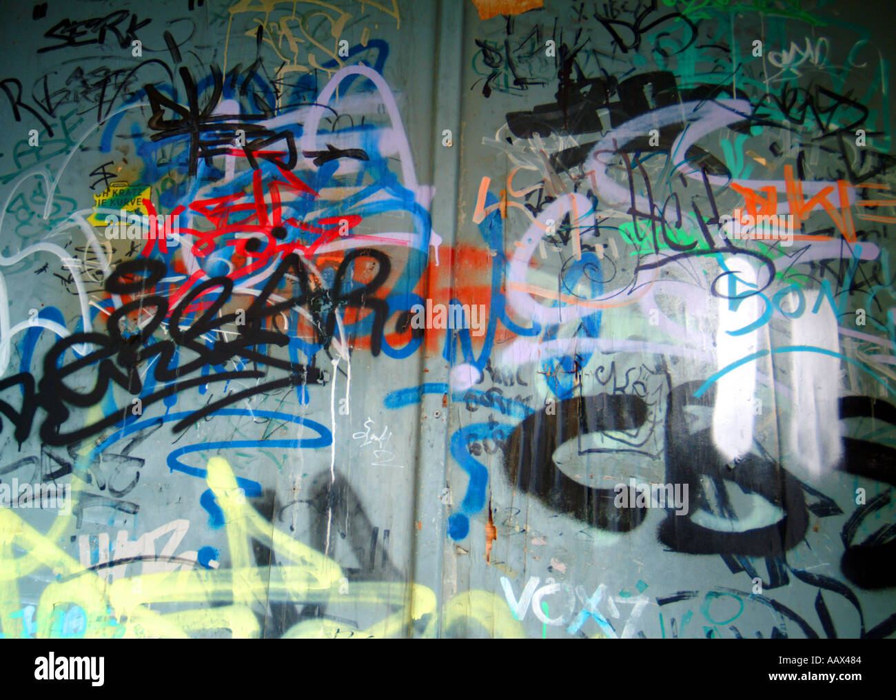 Graf grafitti graffiti Foto Stock