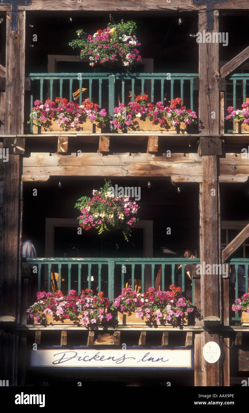 Pub Dickens Inn, St Katharine Dock, Wapping, London REGNO UNITO Foto Stock