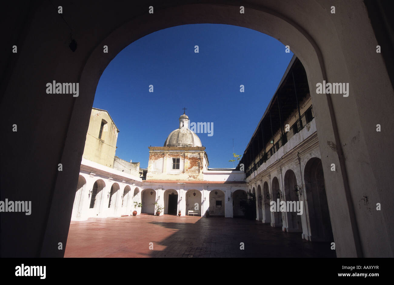 Antonio Ballvé Prison / cortile del Museo Penitenziario, San Telmo, Buenos Aires, Argentina Foto Stock