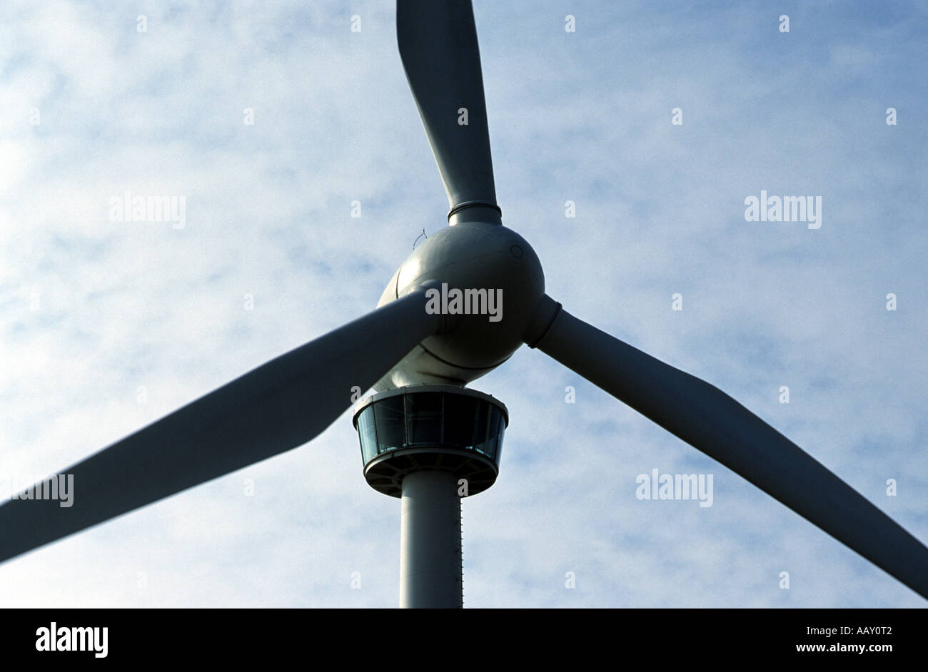 Ecotricity 1.8 MW turbina eolica, Swaffham, Norfolk, Regno Unito. Foto Stock