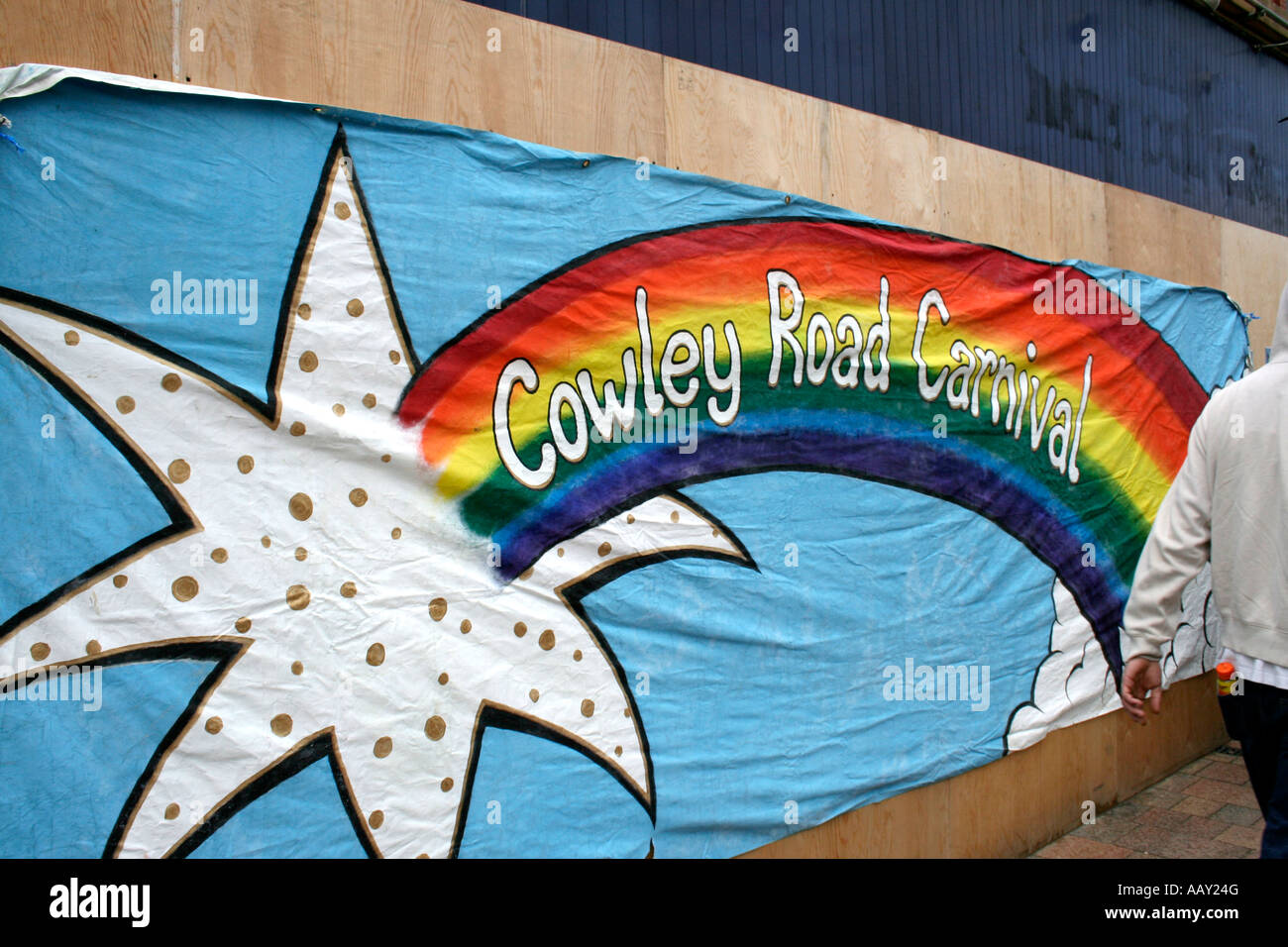 Cowley Road carnevale, Oxford, Inghilterra. Per celebrare la diversità culturale Foto Stock
