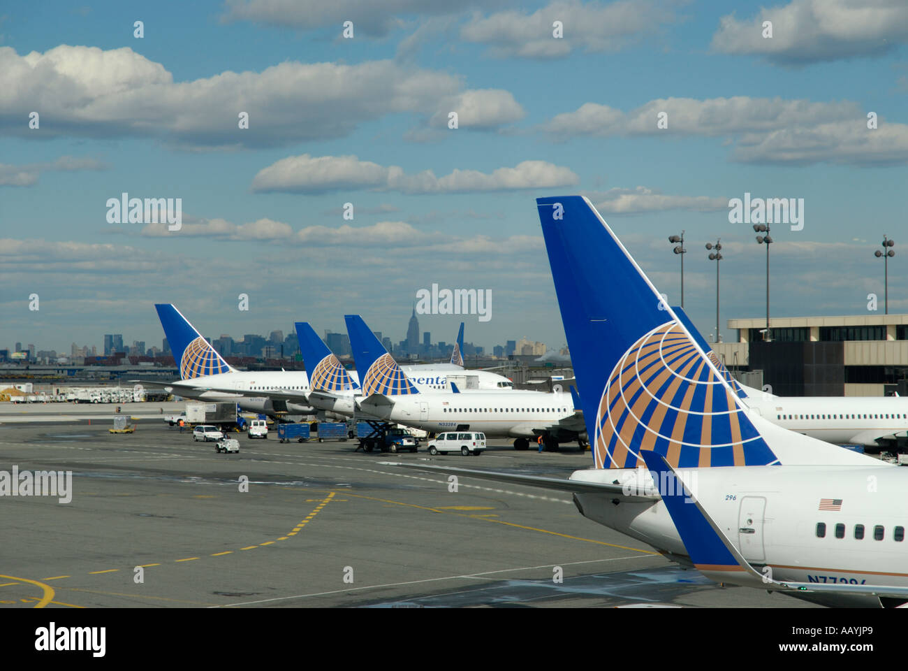 Aeroporto Internazionale Newark Liberty, "New Jersey",USA Foto Stock