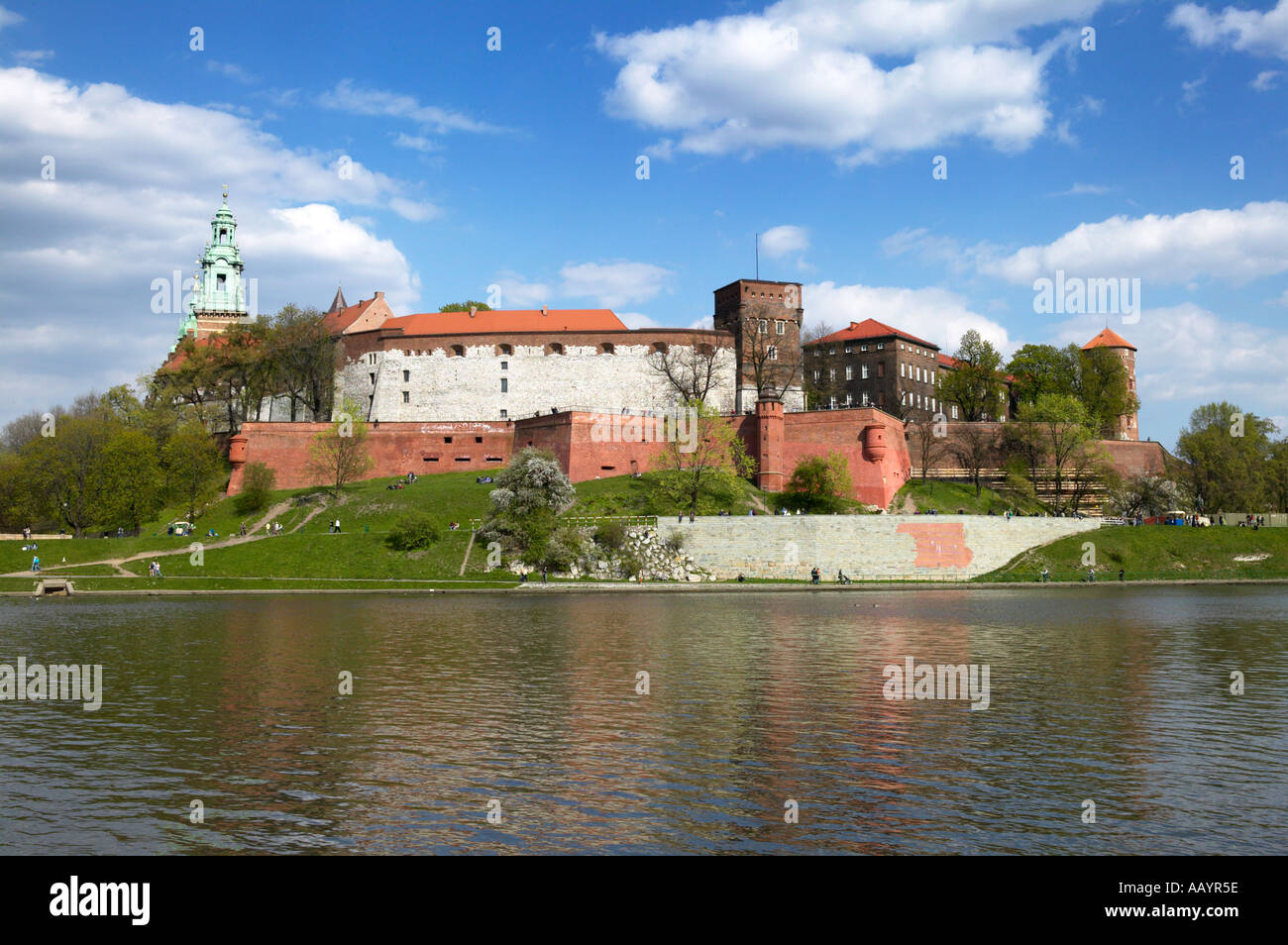 In Europa orientale la Polonia Malopolska Cracovia Cracovia Wawel Foto Stock