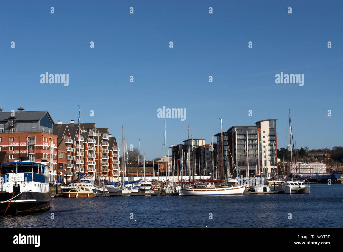 Lungomare di Ipswich Foto Stock