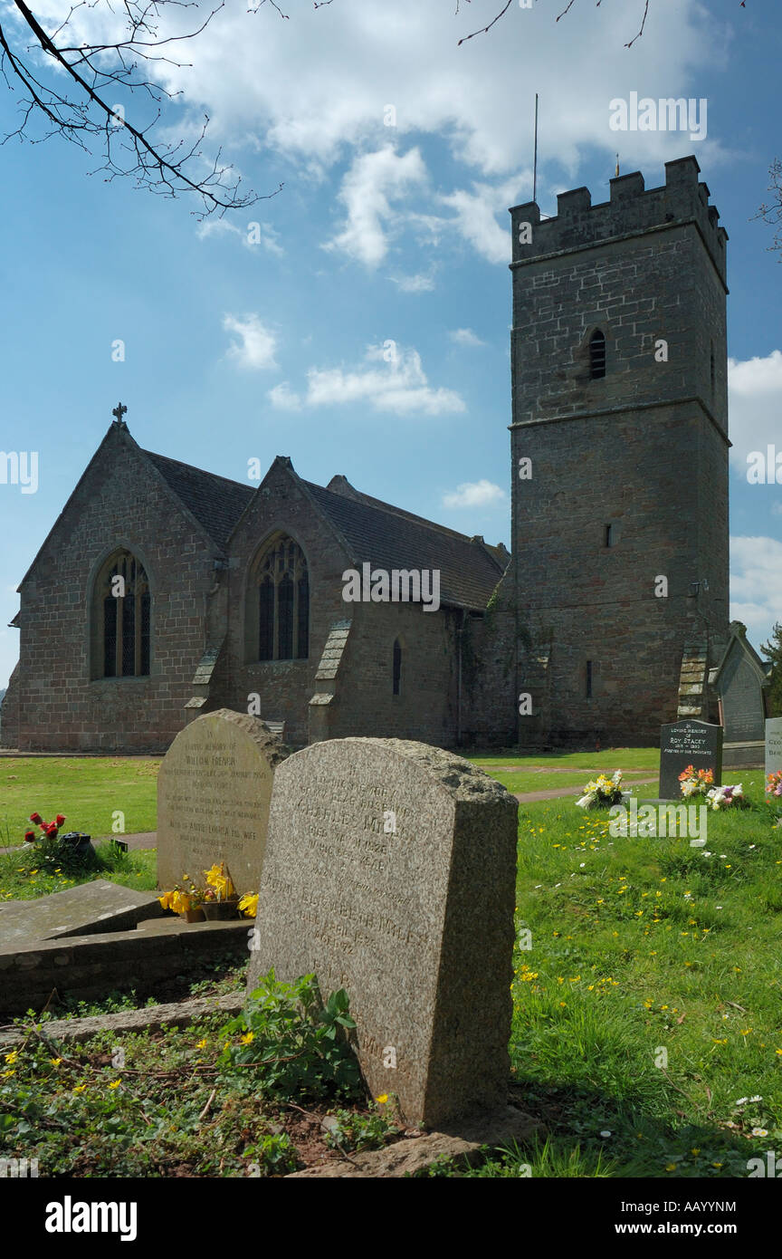 Paese di lingua inglese chiesa Foto Stock