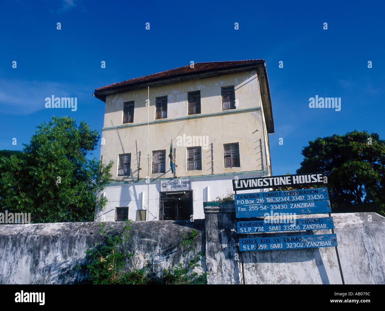 Livingstone house zanzibar immagini e fotografie stock ad alta