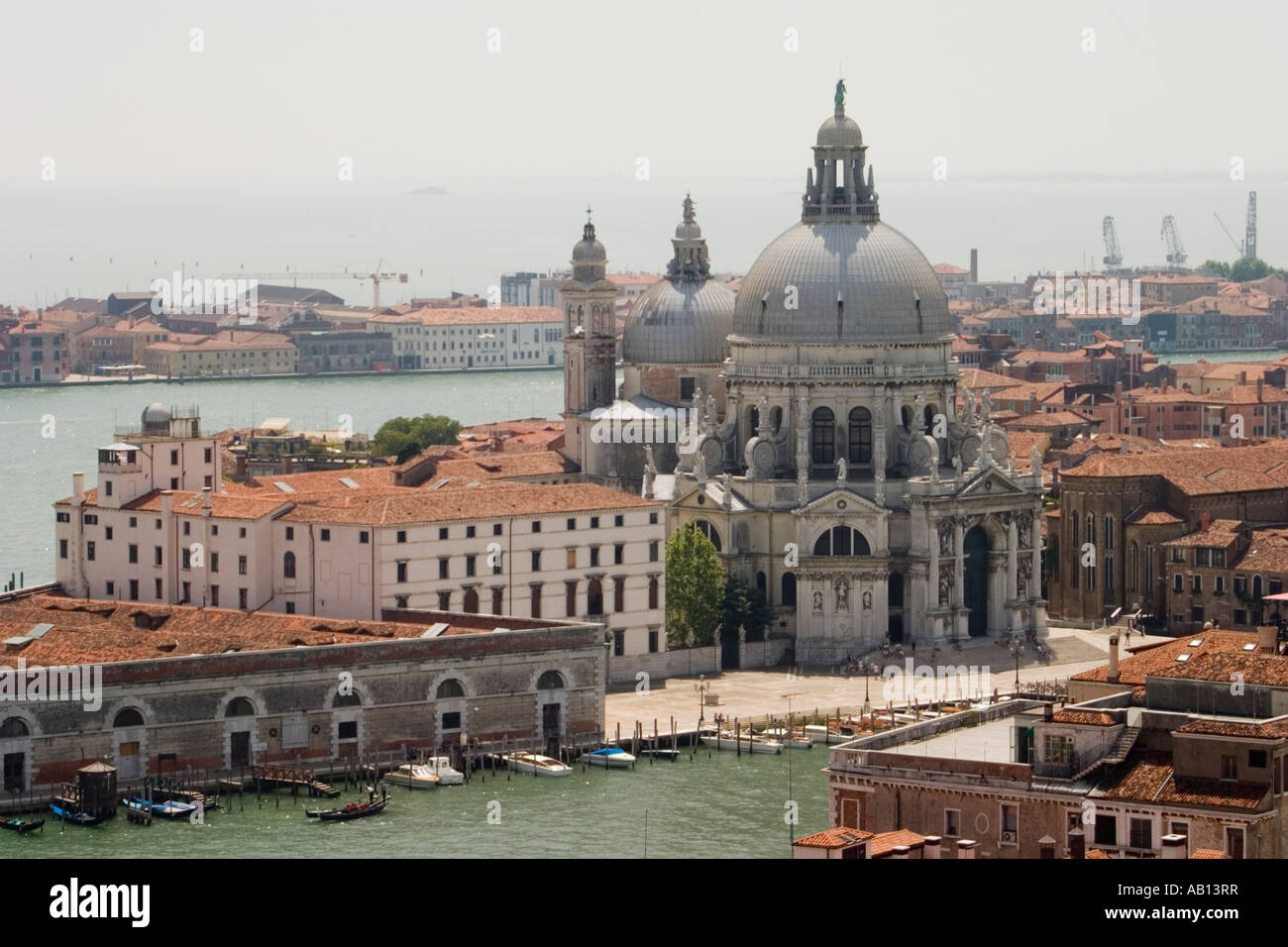 Basilica di Santa Maria della Salute a Venezia, Italia. Foto Stock