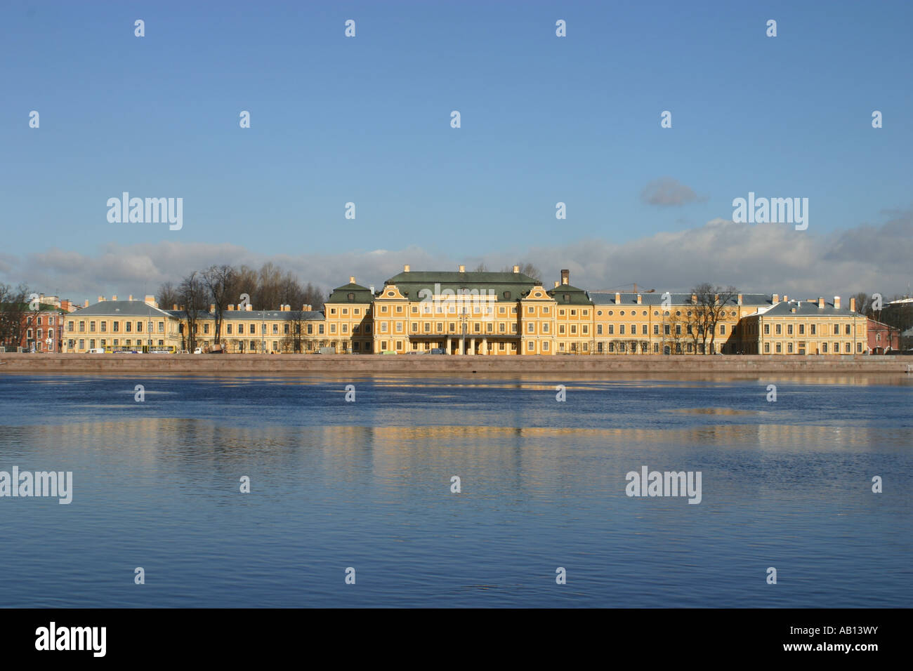 Il Palazzo Mensikov, San Pietroburgo, Russia. Foto Stock