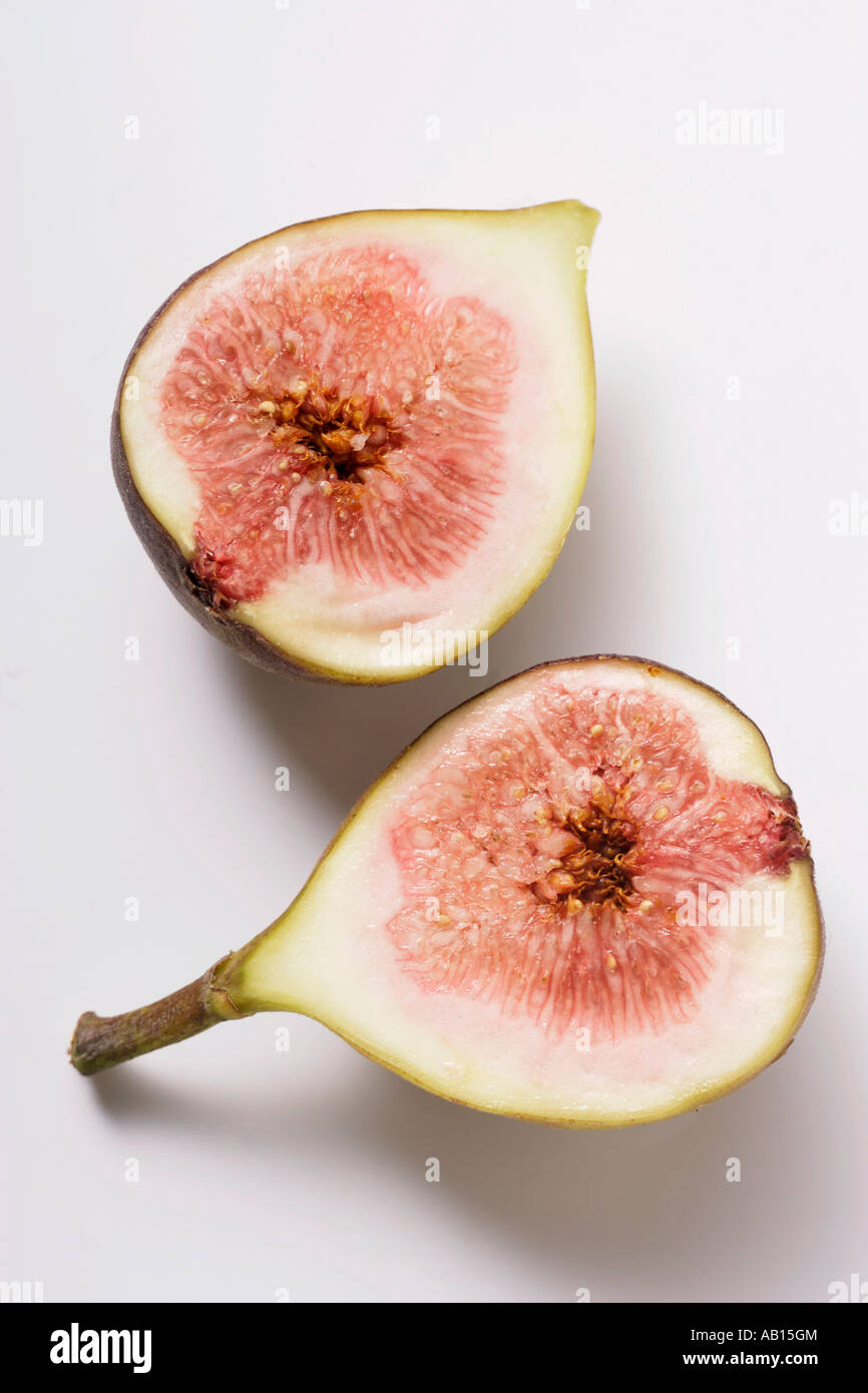 Due metà di fig FoodCollection Foto Stock