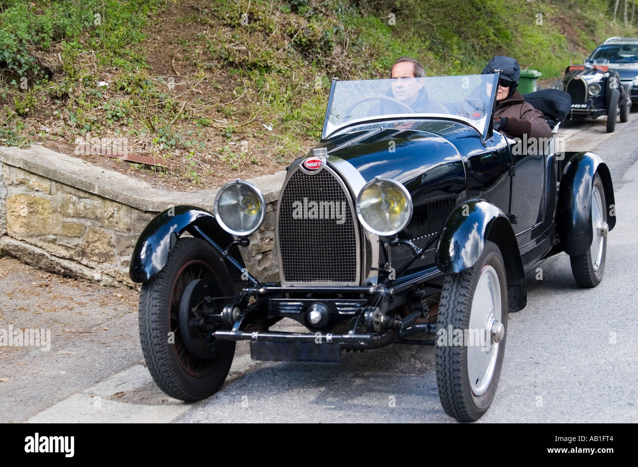Classic Vintage veterano Bugatti auto Foto Stock