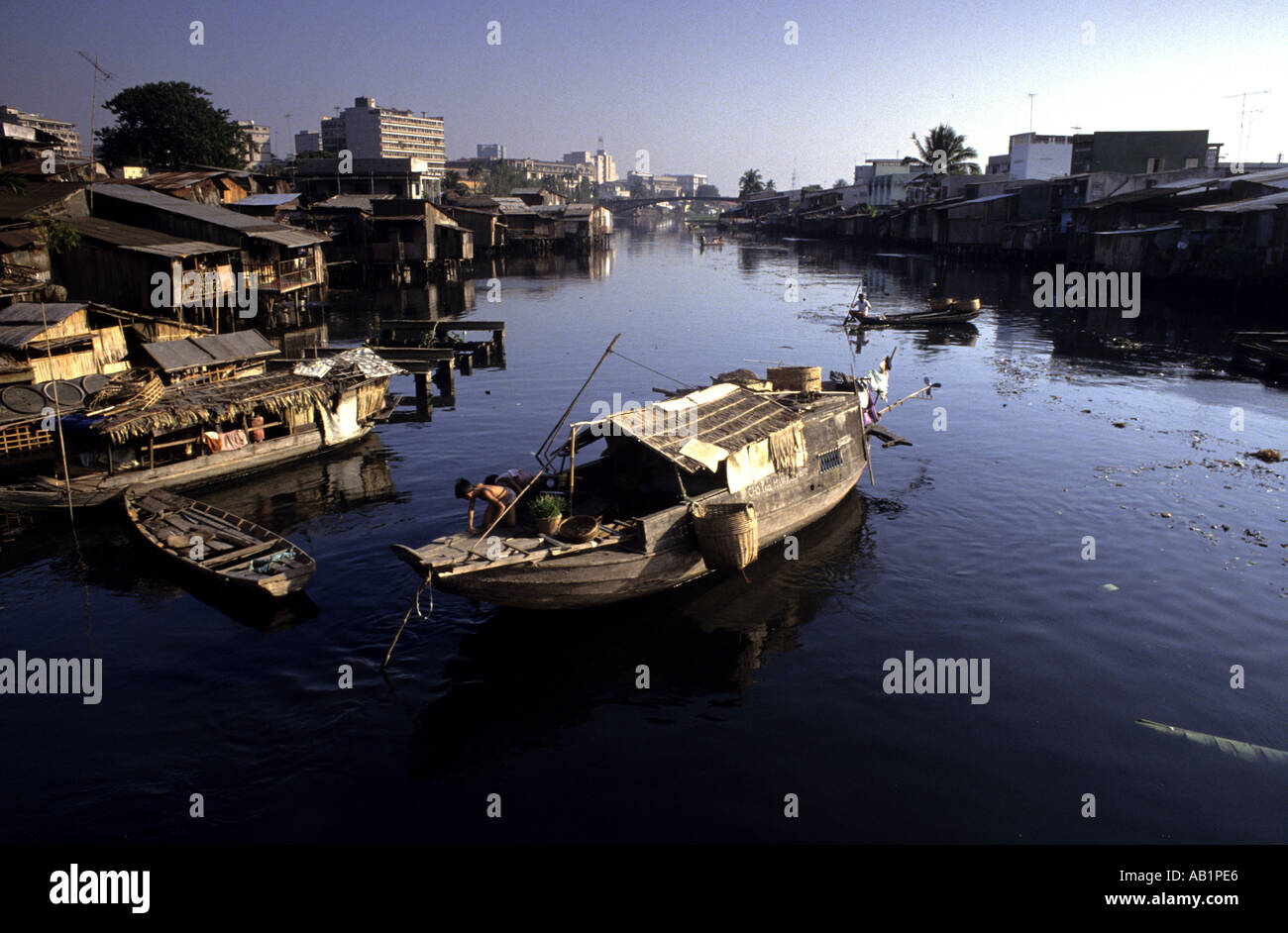 Il Mekong in Ho Chi Minh City Vietnam Pic Rob giudici Foto Stock