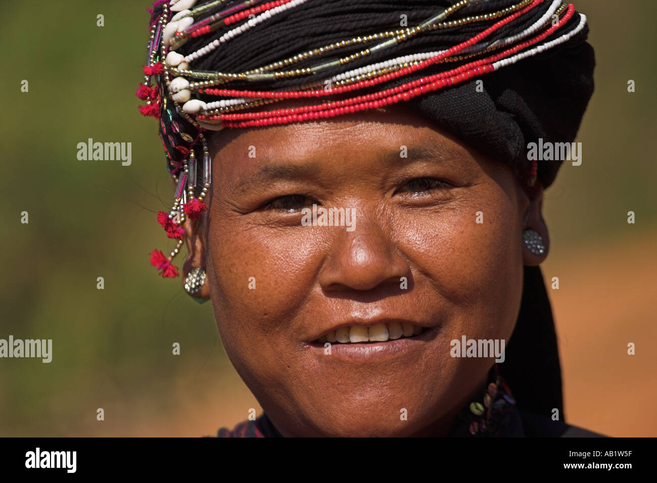 Myanmar stato Shan Kengtung Ann Village Ann lady Foto Stock