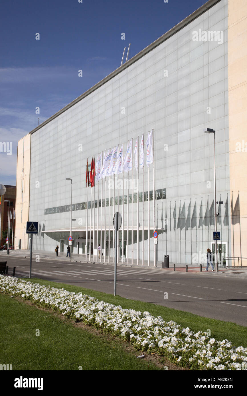 Consiglio Congress Hall - Palacio Municipal de Congresos, Campo de Naciones, Madrid, Spagna Foto Stock