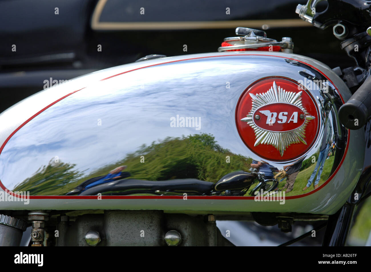 Vintage BSA Goldstar motociclo, Gran Bretagna REGNO UNITO Foto Stock
