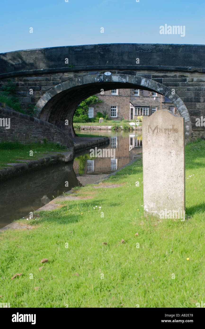 Marple, cheshire Foto Stock