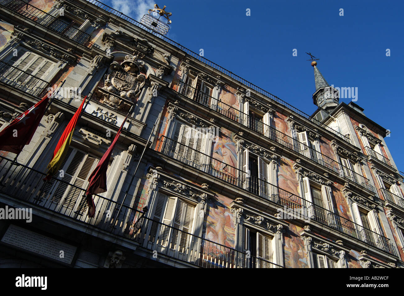 Real Casa de la Panaderia in Plaza Mayor Madrid Spagna Foto Stock