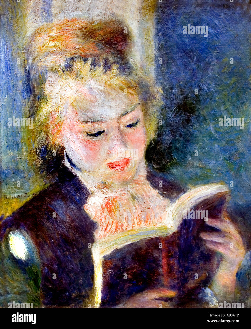 Donna che legge pittura immagini e fotografie stock ad alta risoluzione -  Alamy