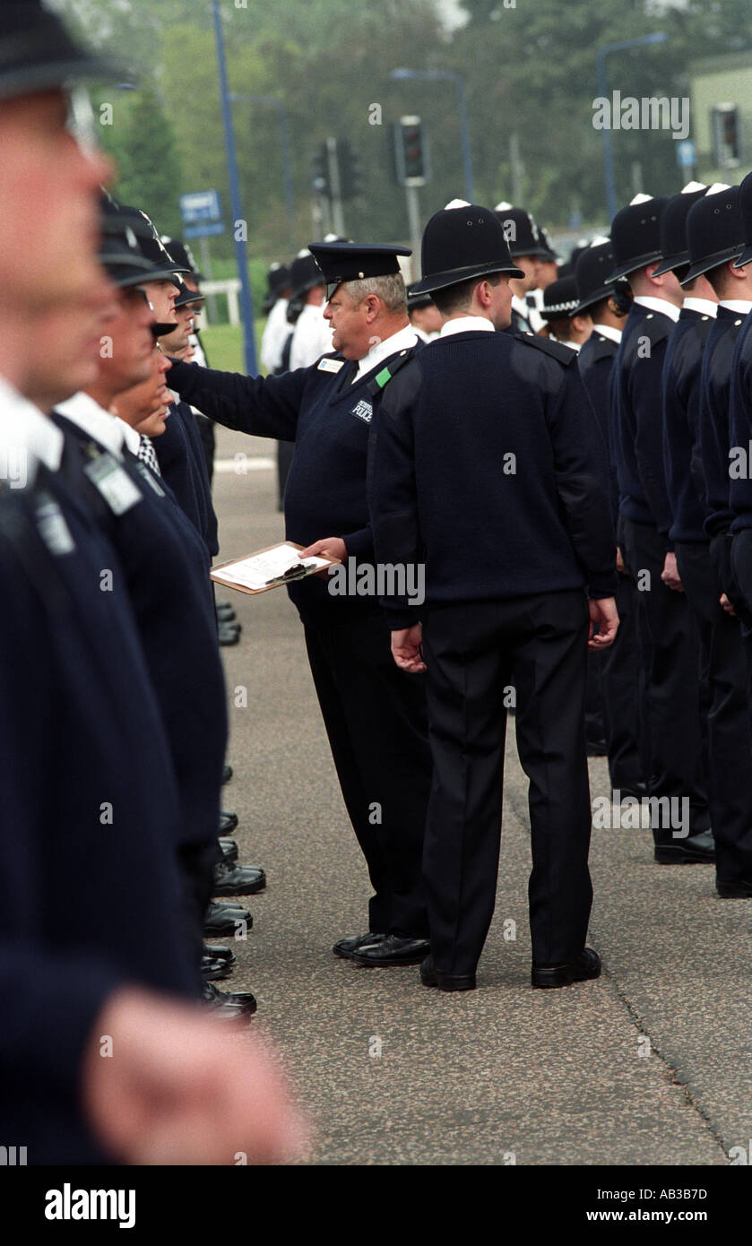 Cooperazione di polizia Foto Stock