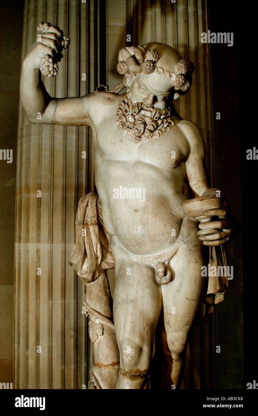 Silenius il Satiro più antica Grecia greco romano Roma Foto Stock