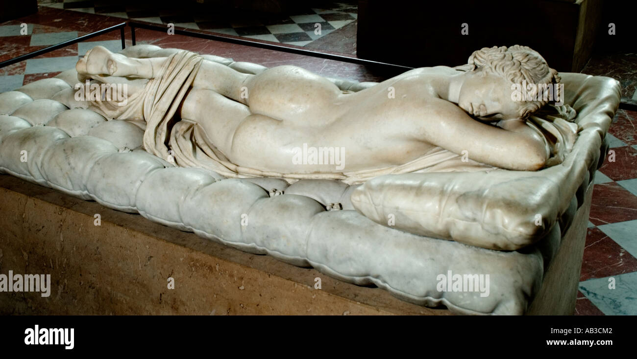 Hermaphroditus sleeping ermafroditi Grecia greco Foto Stock