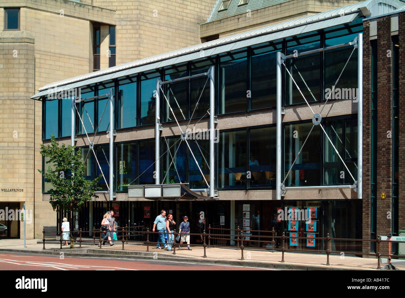 Ottagono Theatre Bolton Inghilterra REGNO UNITO Foto Stock