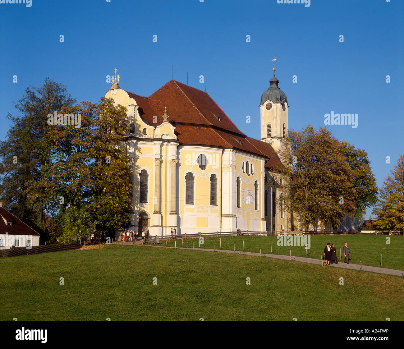 La Baviera, Weis Chiesa Foto Stock