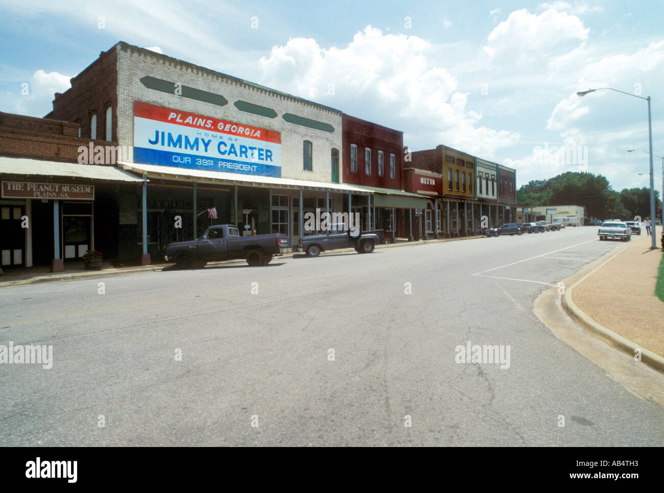 Le pianure Georgia GA home del trentanovesimo Presidente americano Jimmy Carter Foto Stock