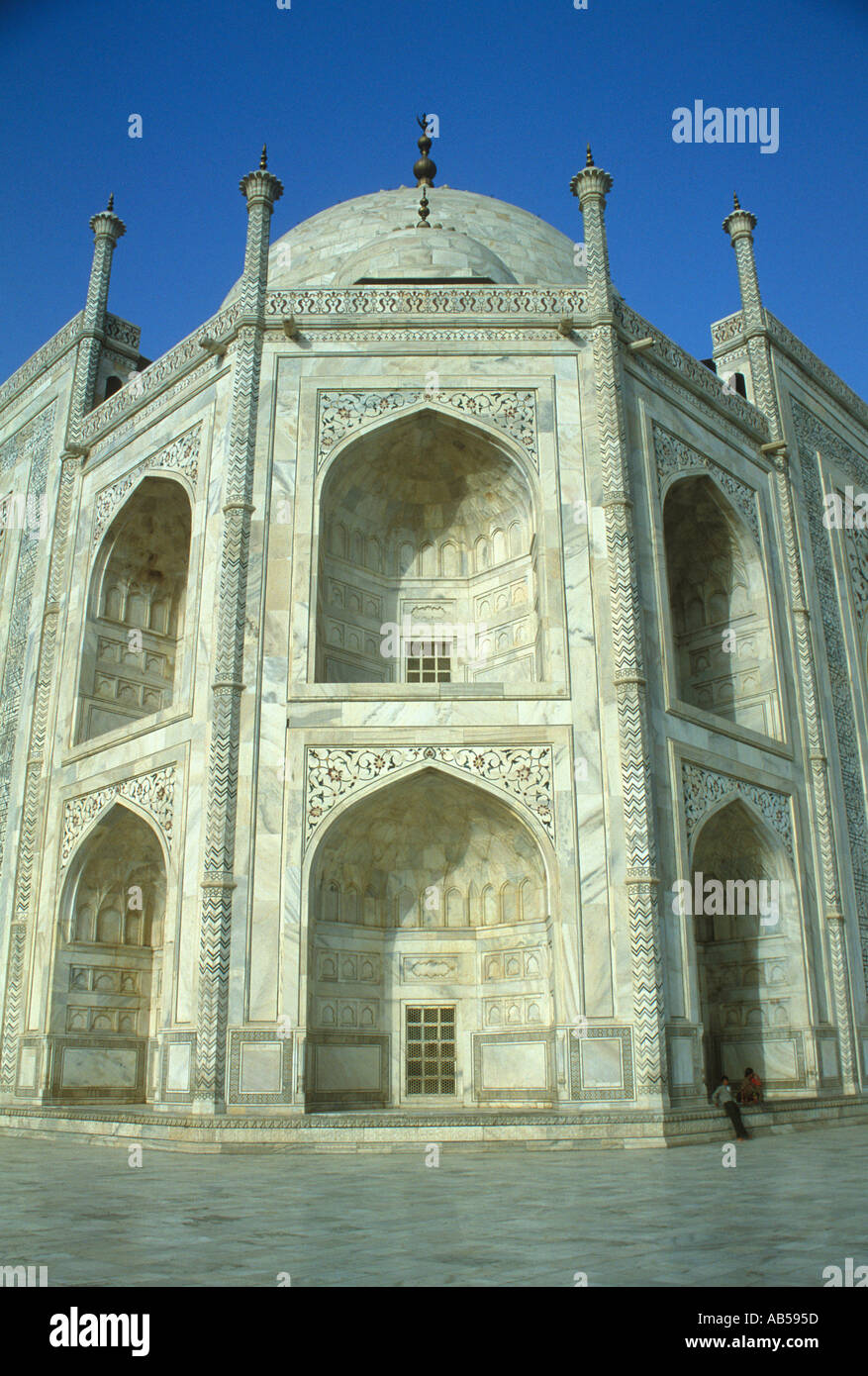 India Agra Taj Mahal Foto Stock