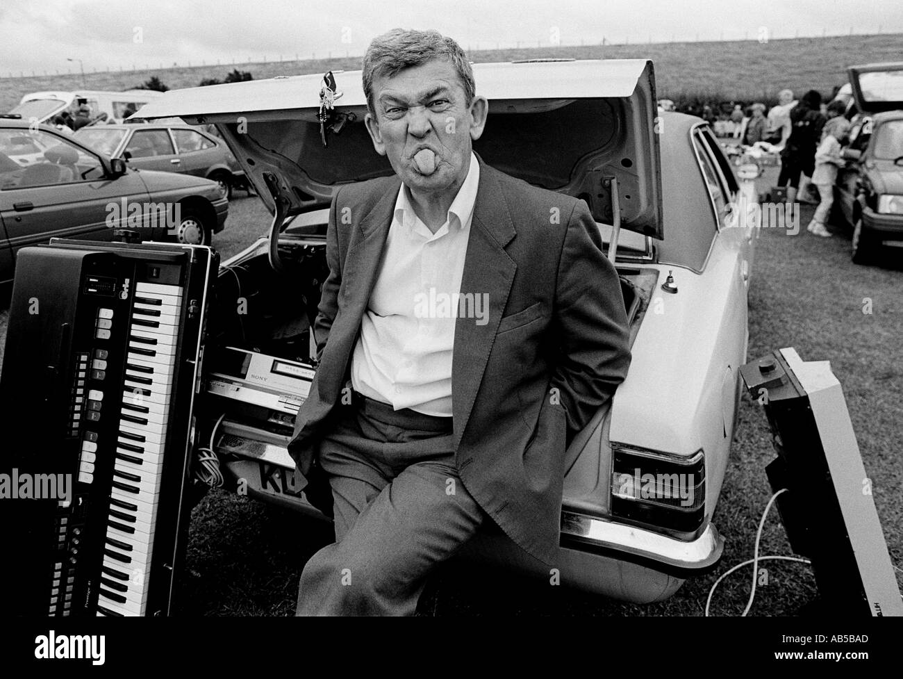 Avvio auto vendita app farm Molesy Est Inghilterra Foto Stock