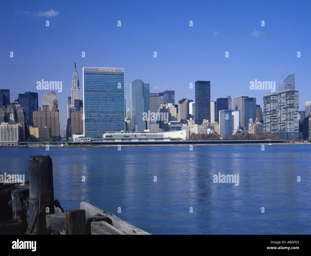 New York skyline della città Foto Stock