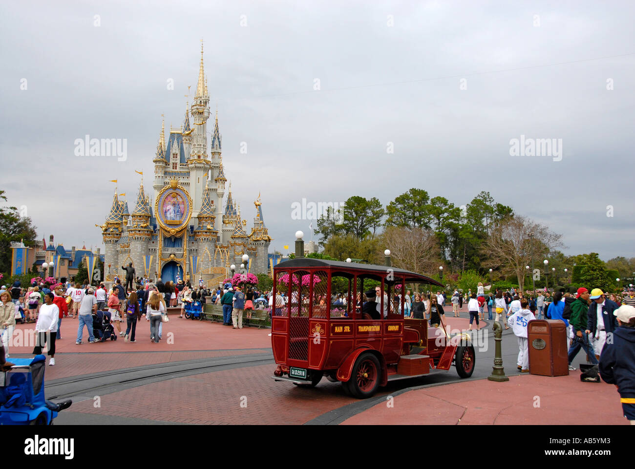 Magic Kingdom a Walt Disney World Orlando Florida FL Foto Stock
