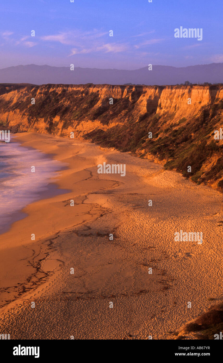 Pocket Beach a Cowell Ranch State Beach, California, Stati Uniti d'America Foto Stock