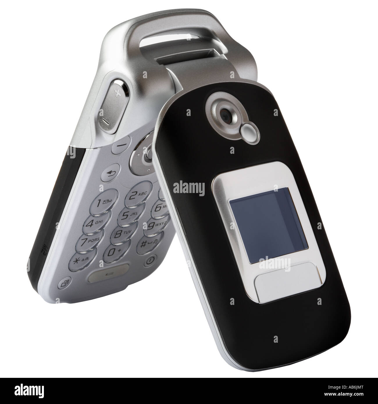 Isolato MP3 telefono con i tracciati di ritaglio Foto Stock