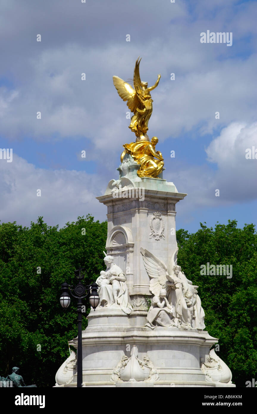 Il memoriale della Victoria London Inghilterra England Foto Stock