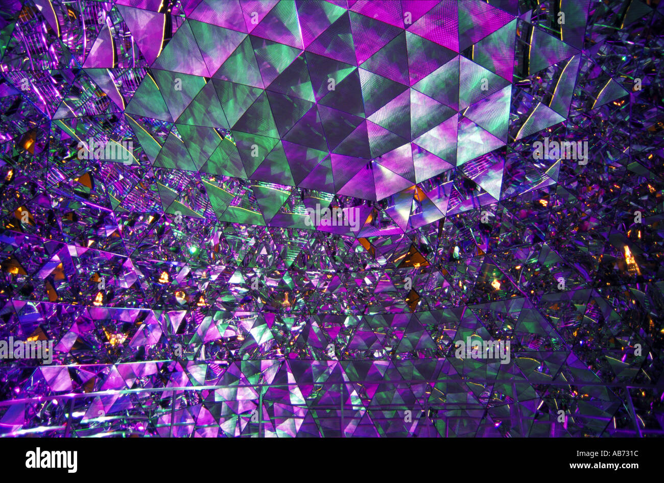 Austria Wattens Swarovski Crystal World Krystallwelten Foto Stock