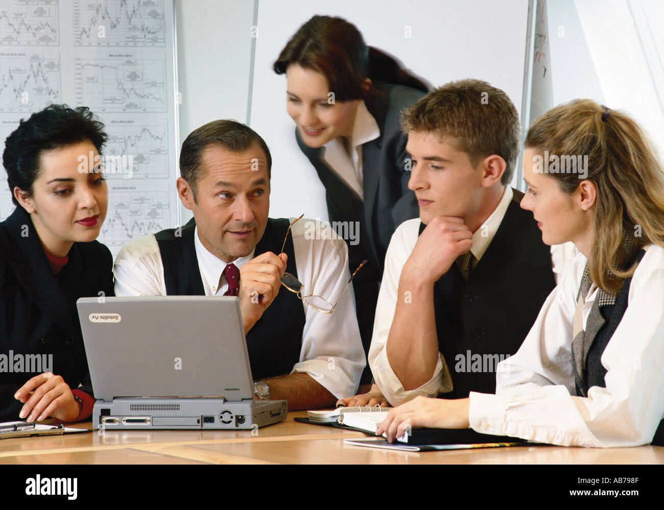 La gente di affari Foto Stock