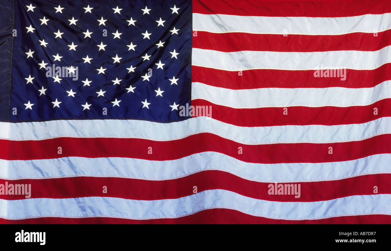 Bandiera degli Stati Uniti d'America Foto Stock
