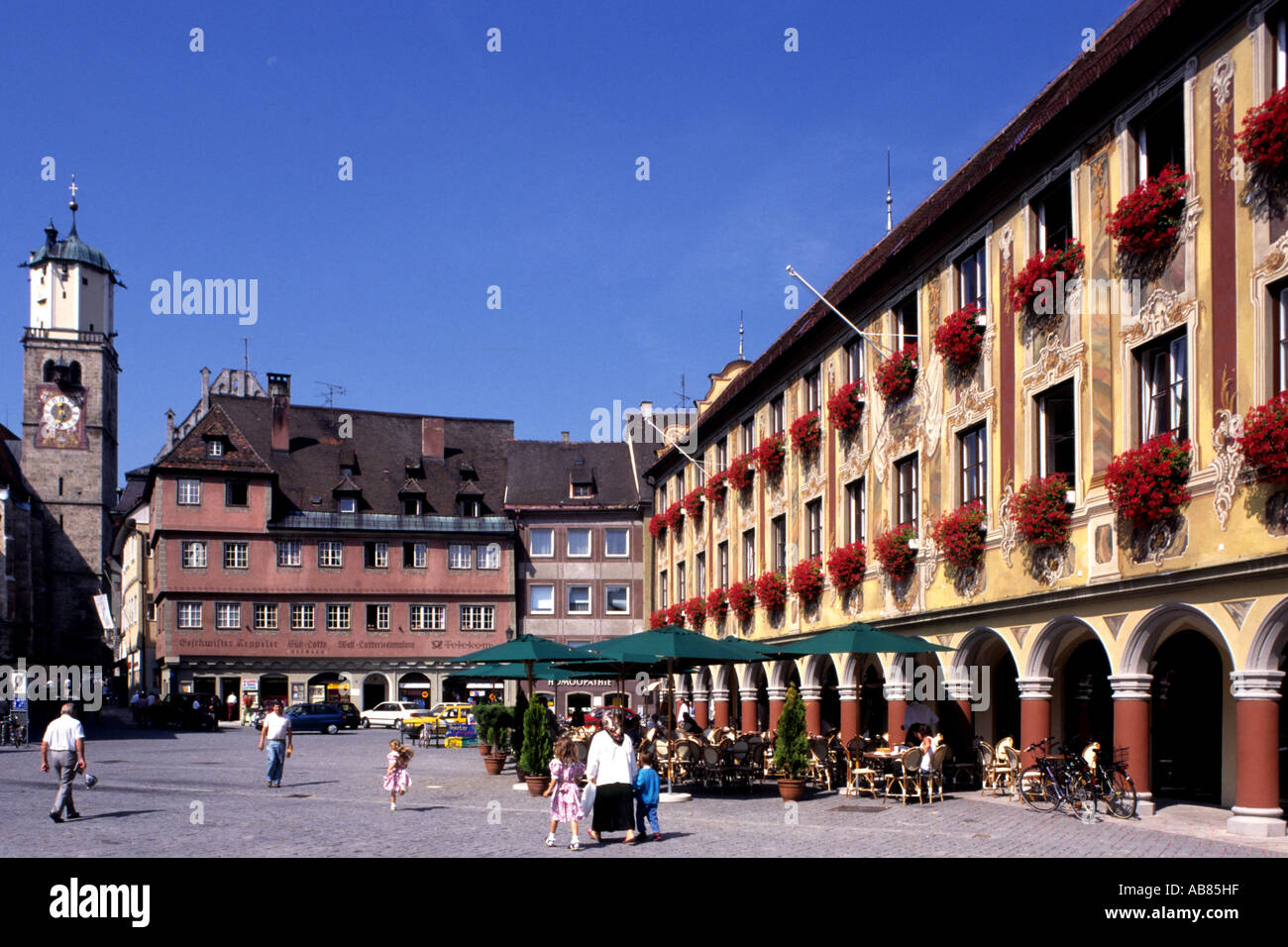 Il Bayern Memmingen Germania tedesco Foto Stock