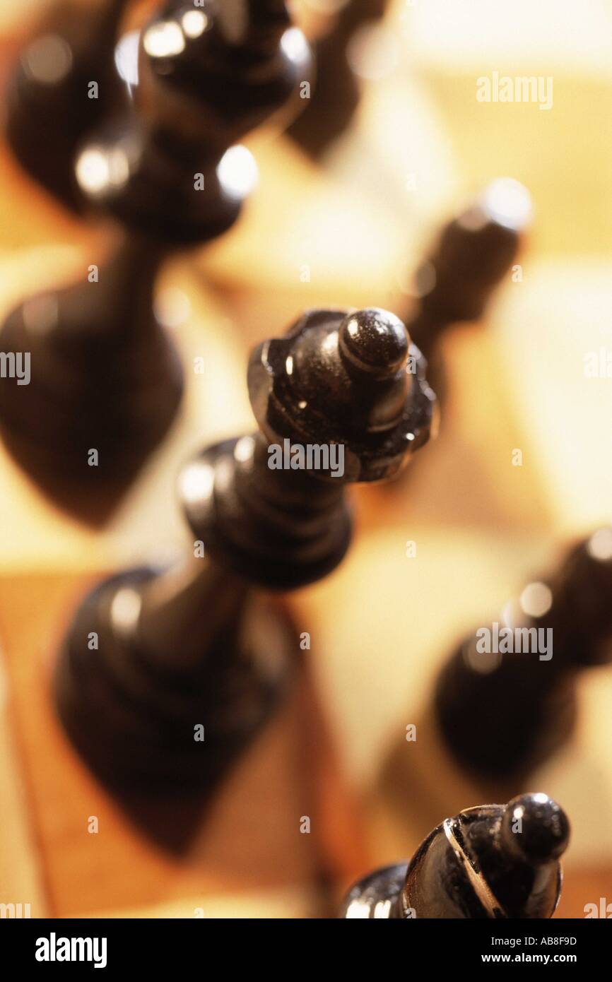 Figure di scacchi Foto Stock