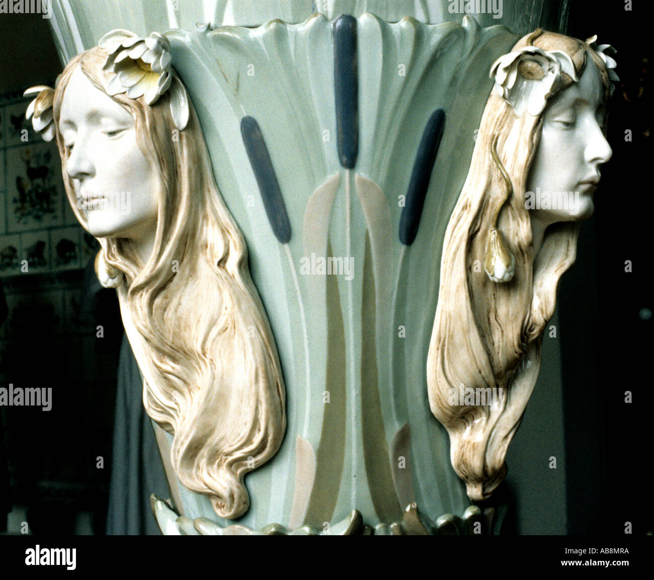 Museo della porcellana di Meissen il tedesco in Germania Foto Stock